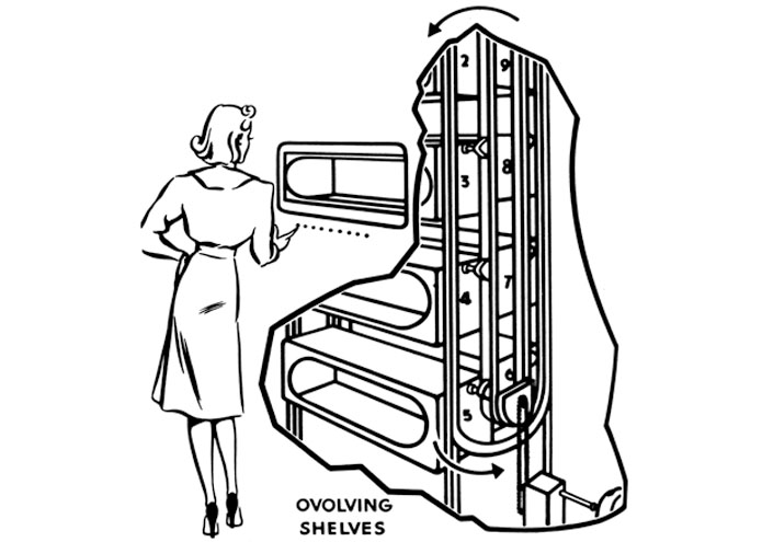 o-volving shelf-container for storage - photo 16