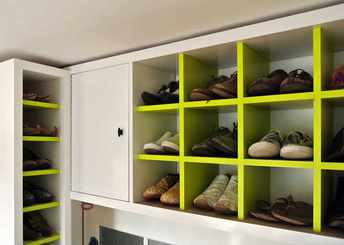 two shoe cabinets: one for him, one for her - photo 21