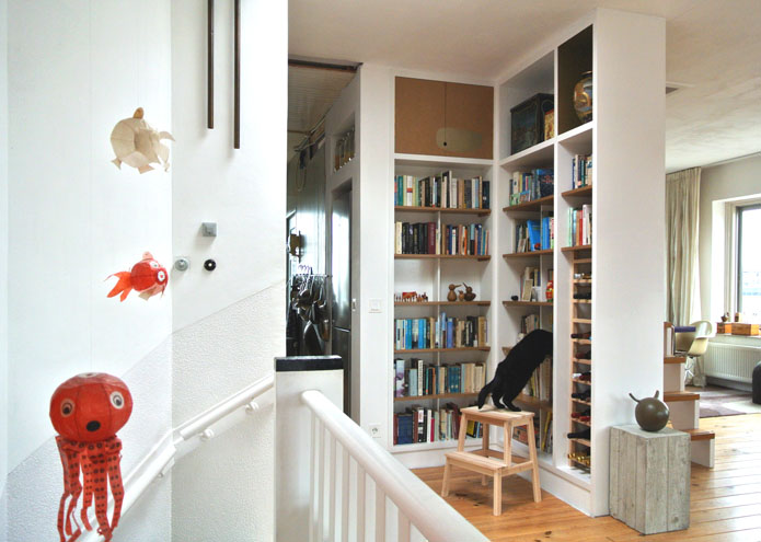 two cabinets for books and wine - photo 12