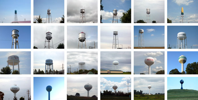 Watertowers - Midwest - USA - 2009